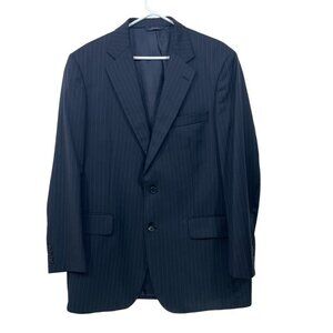 Brooks Brothers 1818 Madison Mens Size 42 100% Wool Navy Blazer Vintage USA Made